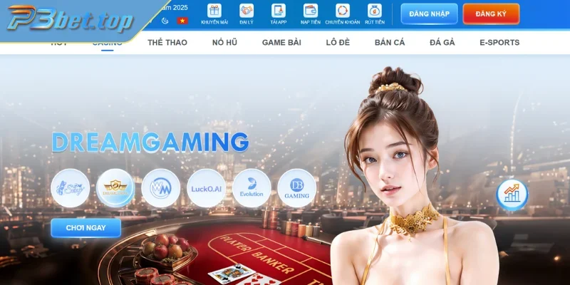 Thông tin khái quát về sảnh Casino P3