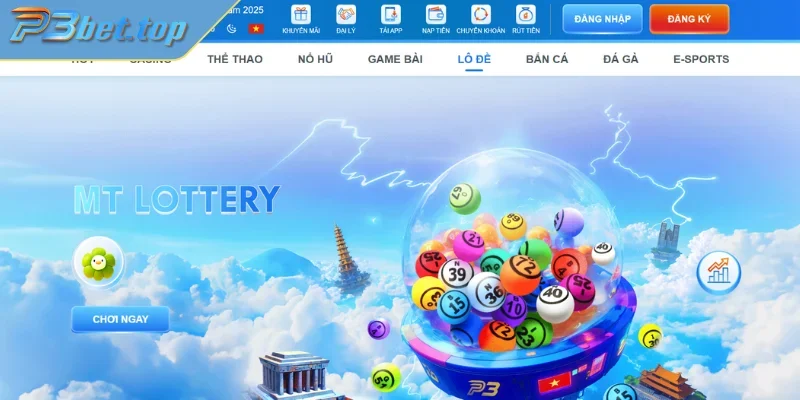 Khái quát chung về sảnh xổ số P3 đình đám